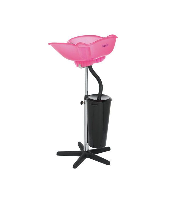 Compact Draagbare Wastafel Roze Transparant