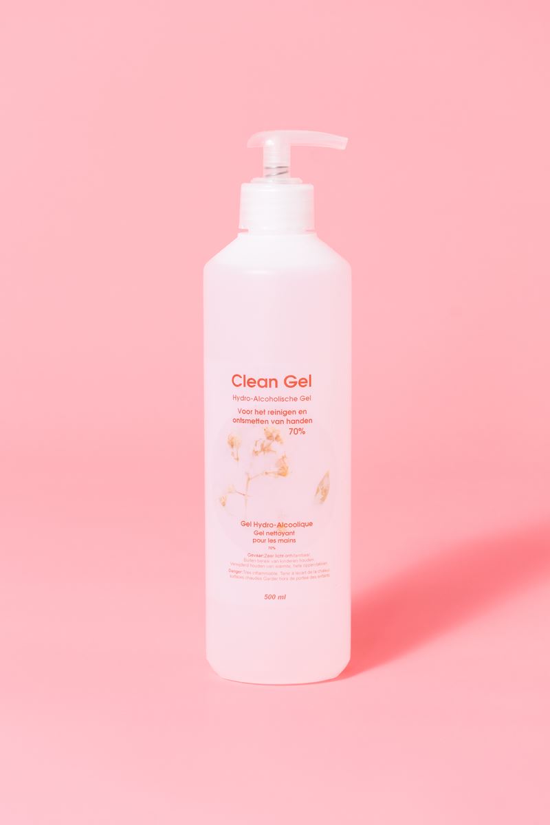 ONTSMETTENDE HANDGEL 70% 500ml MET POMP