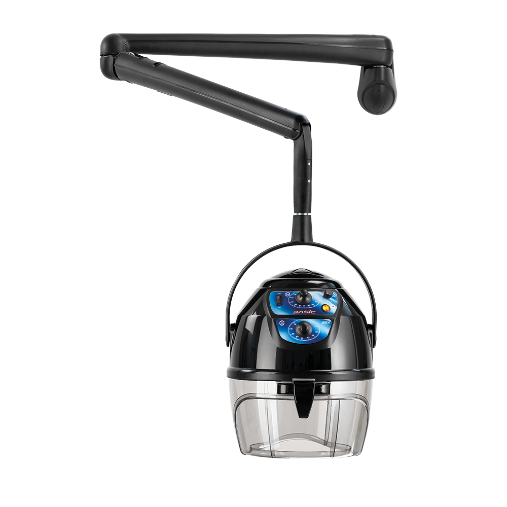 Basic 1V (1 Speed) Nero - With Standard Wall-Arm