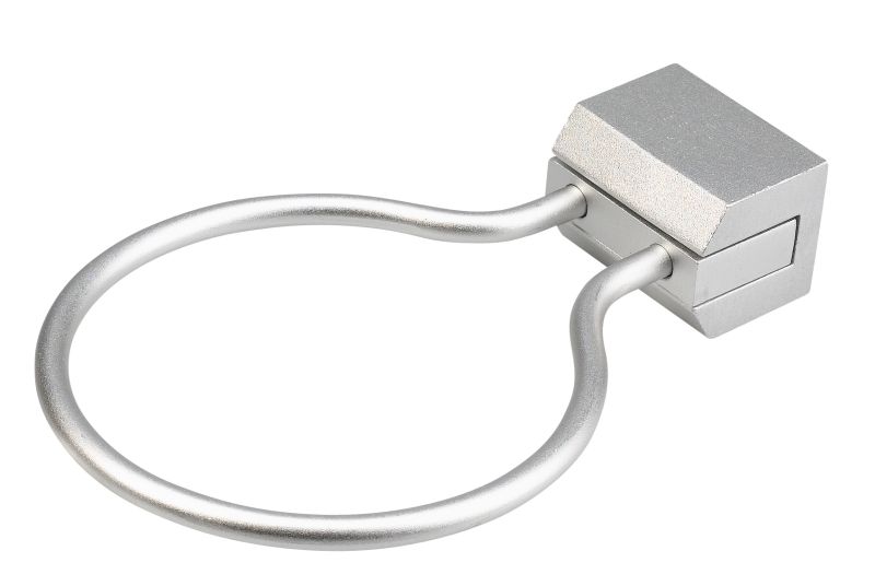 Ring Go-Metalen Haardrogerhouder Met Muurbevestiging