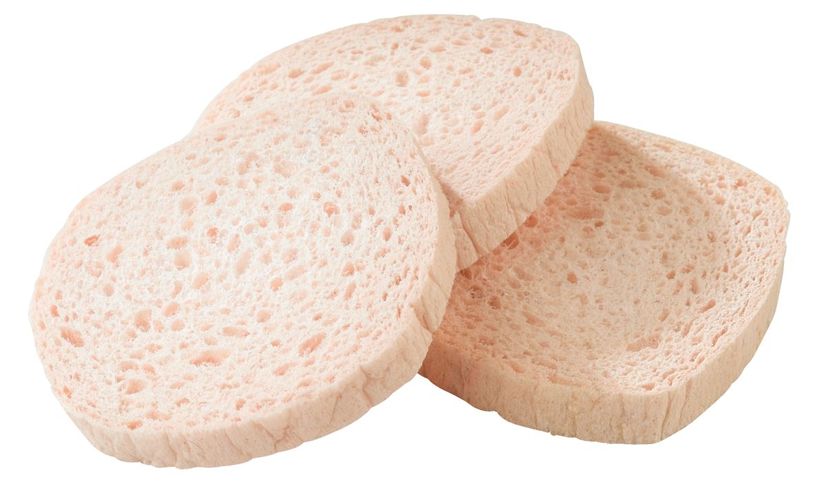 Ontschminksponsje Hard 3St