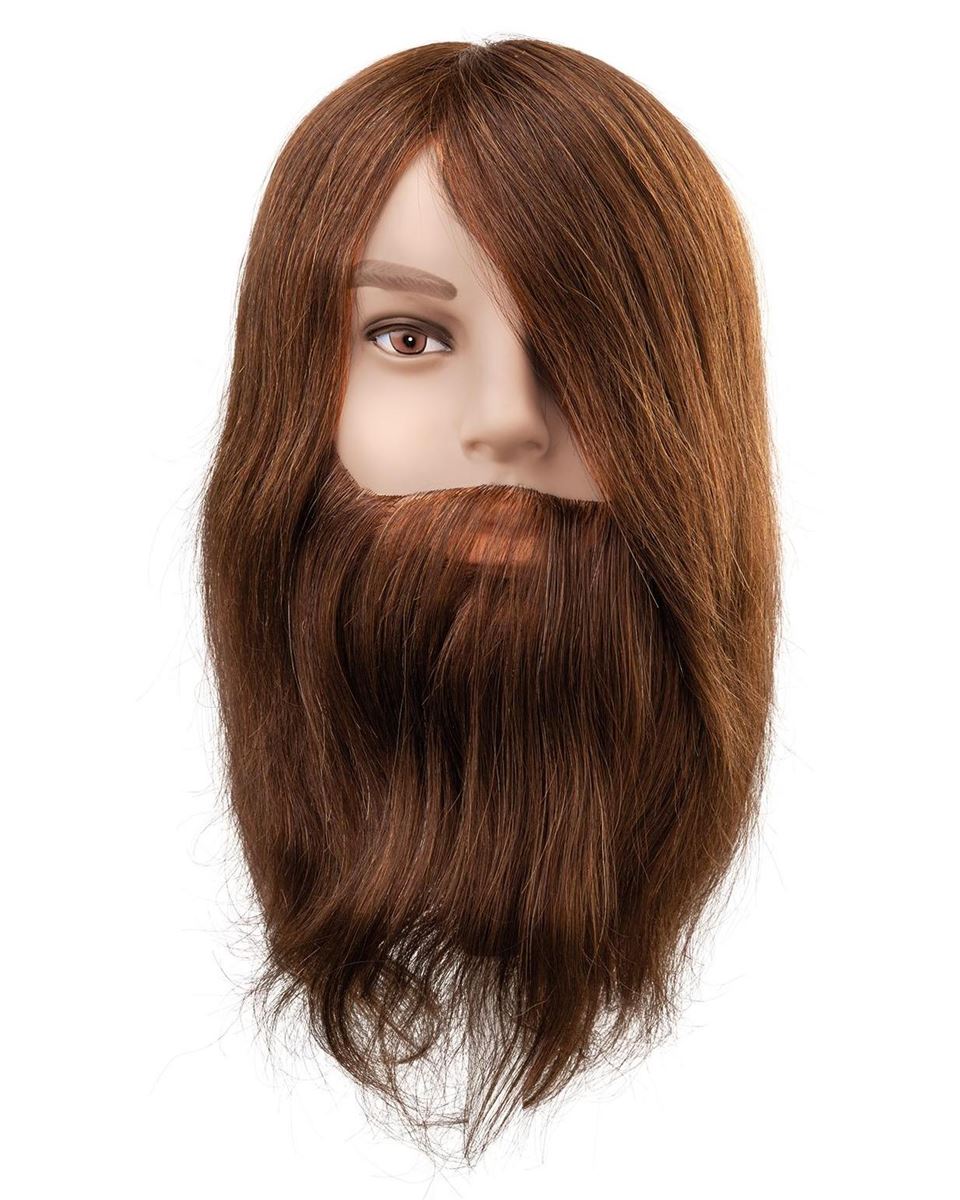 OEFENHOOFD Daniel met baard 20 cm