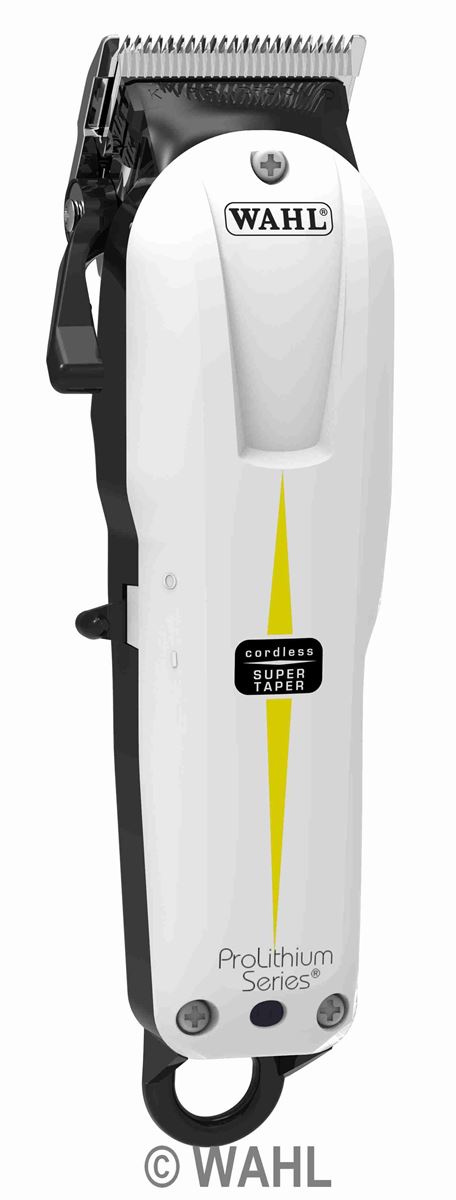 Wahl Super Taper Cordless Prolithium Classic White