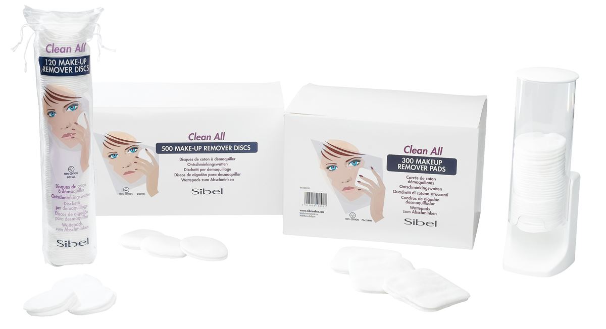 300 Vierkante Wattenschijfjes 75X75Mm