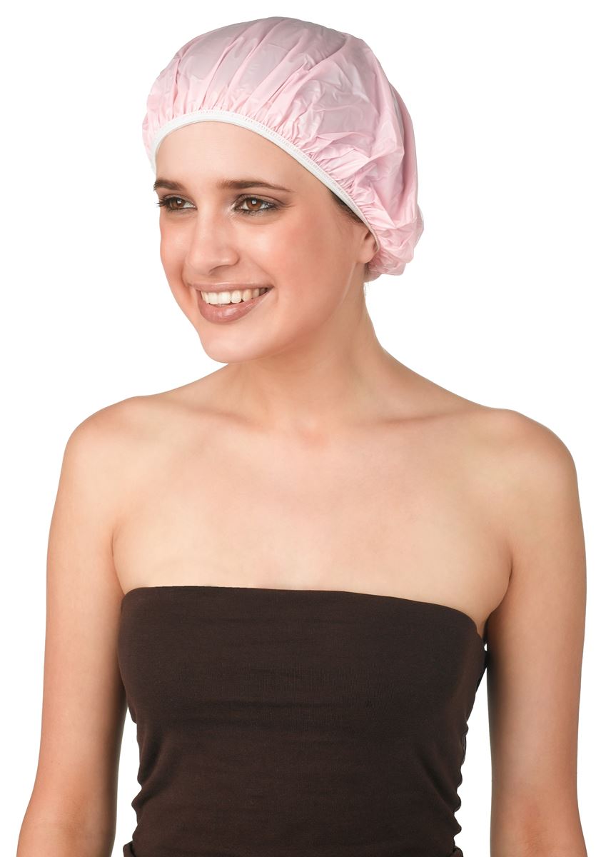 Douchemuts Effen Plastiek Roze