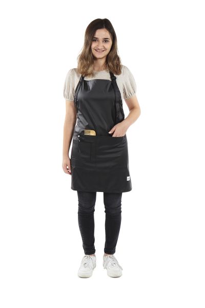 Kappersschort Carine Zwart