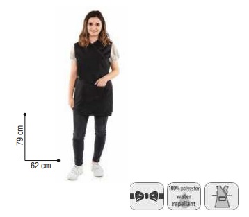 KAPPERSSCHORT COLORIST ZWART SIBEL